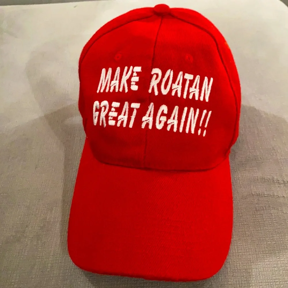 Make Roatan Great Again Baseball Cap - Picture 1 of 3